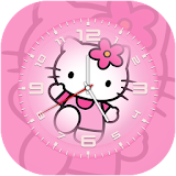 Kitty Clock Live Wallpaper icon