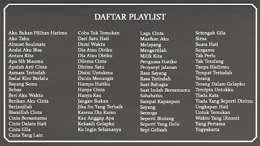 Android application Lagu Ungu Full Album Lengkap screenshort