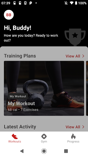 Android application FitnessTurm Haslach screenshort