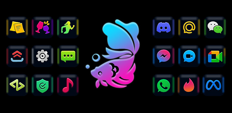 Fluorescent - Icon Pack - 8.0 - (Android)
