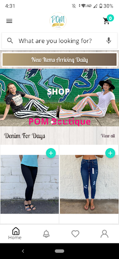 Android application Shop POM screenshort
