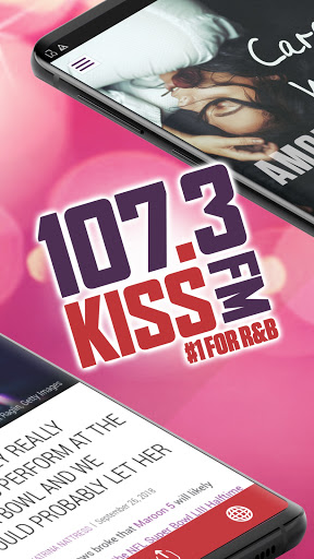 Screenshot of 107-3 KISS-FM (KISX)
