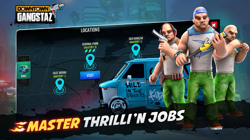 Code Triche Downtown Gangstas: Hood Wars  APK MOD (Astuce) 6