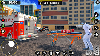 Game screenshot City Ambulance Rescue Sim Game mod apk