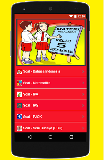 Materi Kelas 5 SD dan Soal-Soal Rangkuman