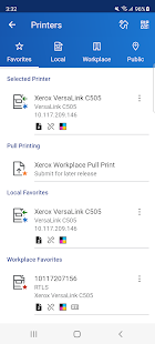 Xerox® Workplace Screenshot