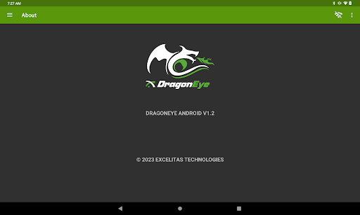 Android application DragonEye screenshort