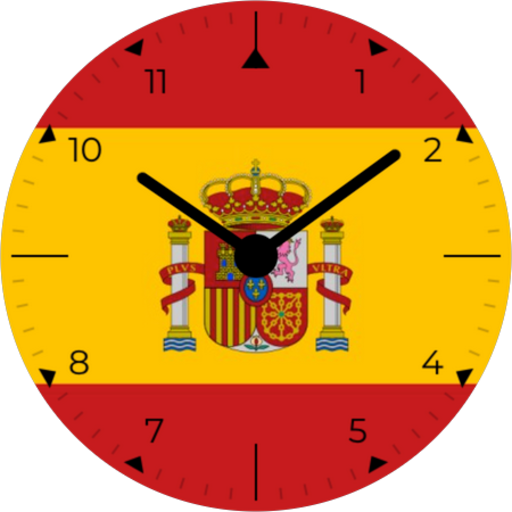 Spain Analog Watch Face