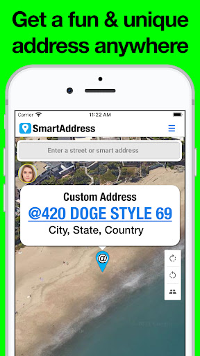 SmartAddress: Fun Addresses Screen 2