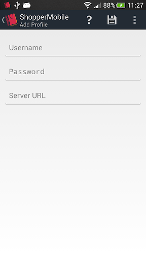 Android application Cliente Oculto screenshort