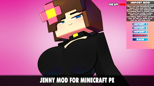 Jenny Mod for Minecraft PE