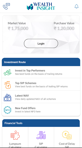 Mutual Fund App Wealth Insight 2