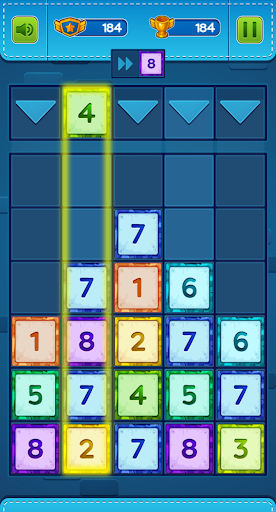 Android application 2048 Merge Block screenshort