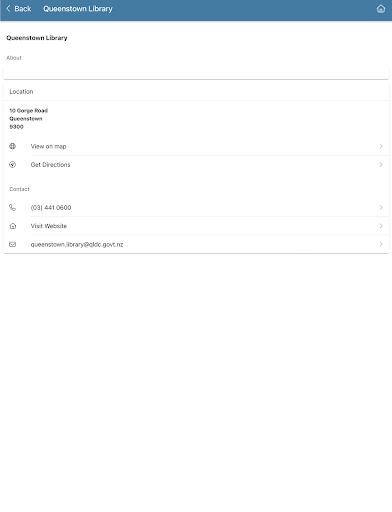 CODC and QLDC Libraries