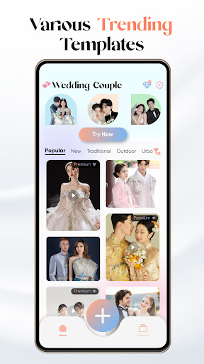 Wedding Dress AI Editor Screen 2