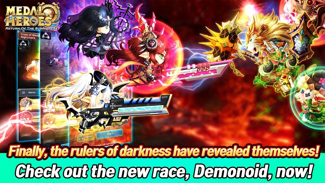 Medal Heroes : Return of the Summoners 3.5.9 APK + Mod (Unlimited money) untuk android