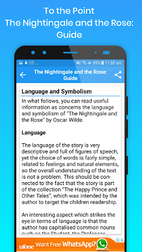 The Nightingale and the Rose Guide