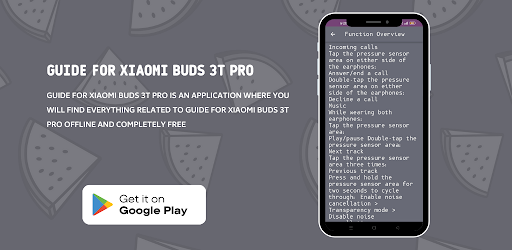 Guide for Xiaomi Buds 3T Pro Screen 3