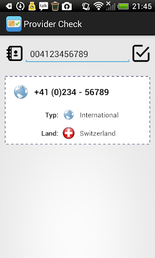 Provider Check Screen 3
