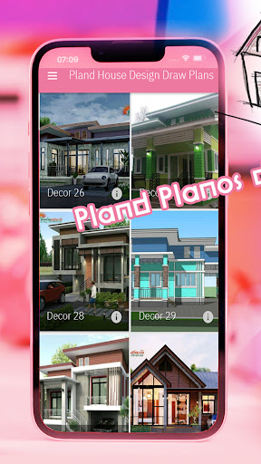 Android application Pland House Design Draw Plans screenshort