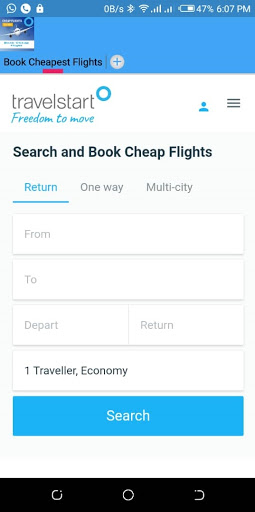 Book Cheap FlightTravelstart