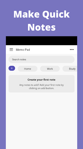 Memo Pad App for Writing Notes