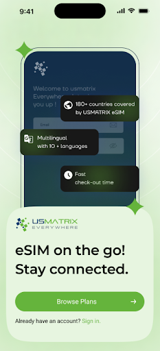 Android application US Matrix screenshort