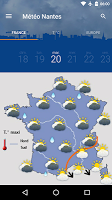 screenshot of Météo Nantes