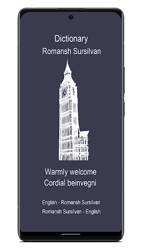 Android application Dictionary Romansh English screenshort