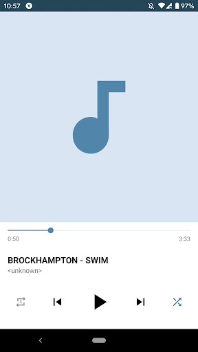 Virtual Music Player Screen 2