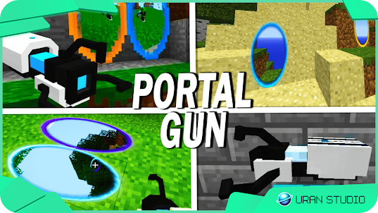 Portal Gun mod for MCPE