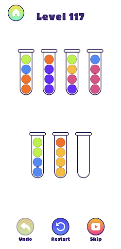 Sort Color Ball Puzzle Game