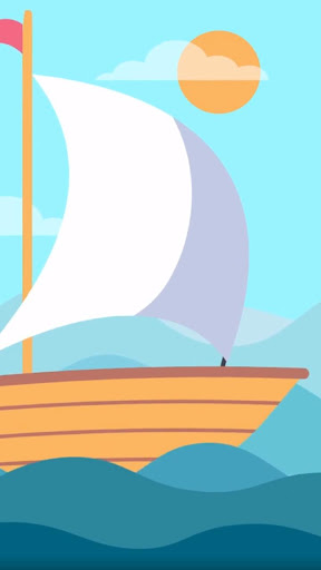Android application paper ocean wallpaper screenshort