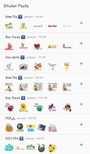Figurinhas de Bom Dia e Boa Noite - WAStickerApps