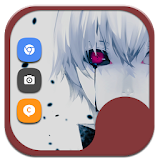 Kaneki Ghoul Theme Launcher icon