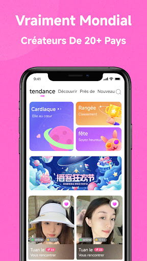 Moko Live: Direct & Amis screenshot 3