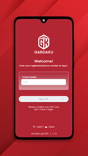 Android application GardaKu - Security Guard App screenshort