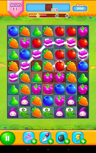 Fruit Splash Cartoon