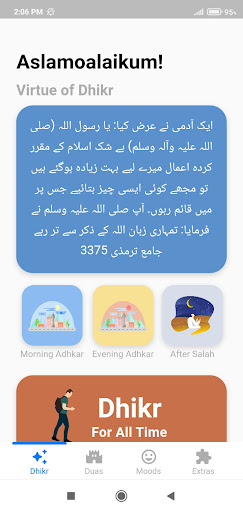 Android application Fortify : Dhikr and Dua screenshort