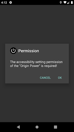 Origin Power - Soft Shutdown Screen 3