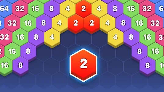 Hexa - jogo de mesclagem