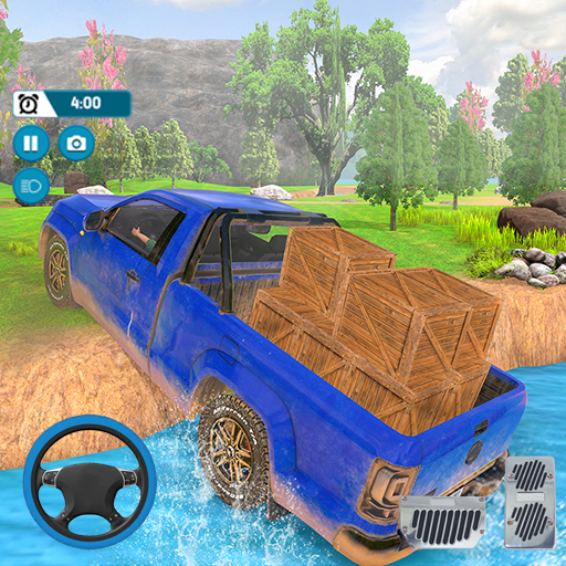Uphill Pickup Truck Game 3D logo