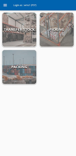 MAS Warehouse Screen 2