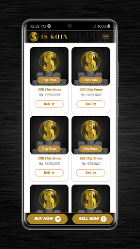 IS Koin - Jual Beli Chip Screen 2