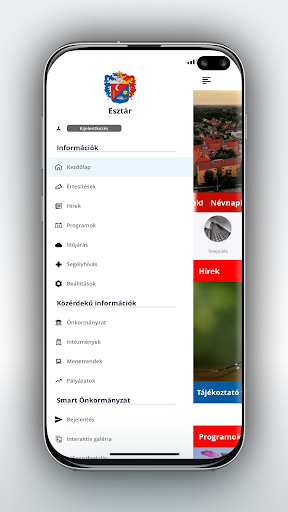Esztár Önkormányzat Screen 2