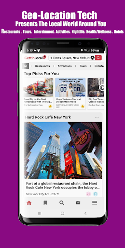 GettinLocal Screen 2