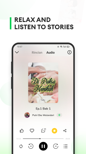 AudioToon: Audio book, podcast Screen 2