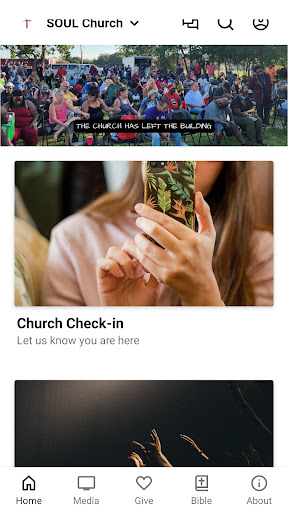 Android application S.O.U.L. Church Dallas screenshort