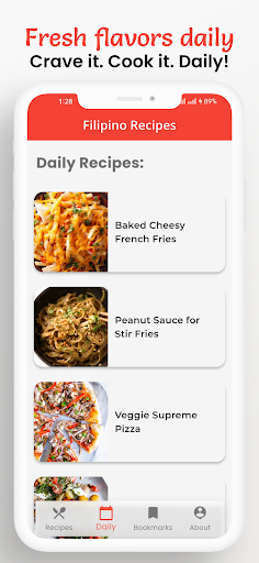 Screenshot of Filipino Recipes: Cook & Learn