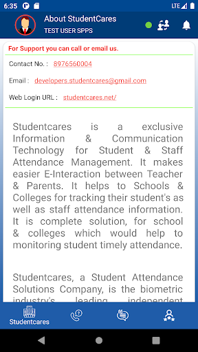 Android application St.Mary School Dahanu screenshort
